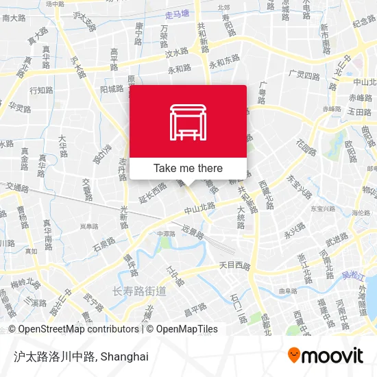 沪太路洛川中路 map