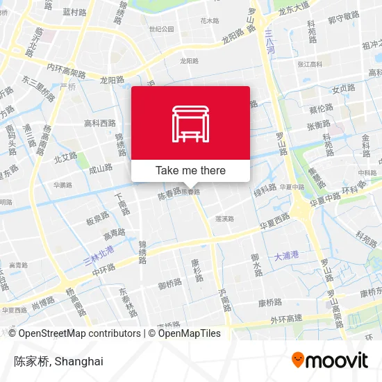陈家桥 map