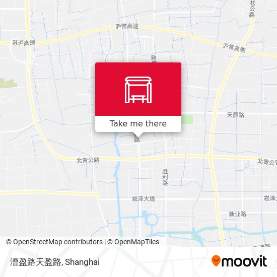 漕盈路天盈路 map