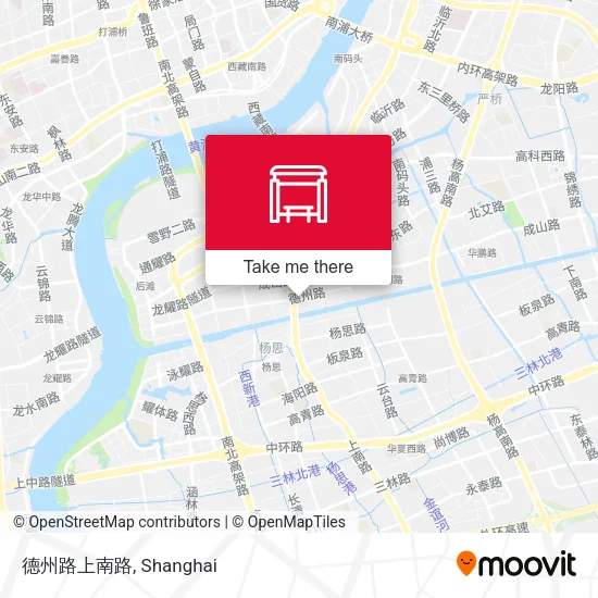 德州路上南路 map