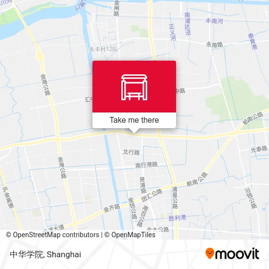 中华学院 map