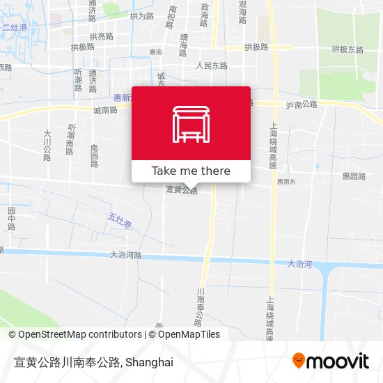 宣黄公路川南奉公路 map