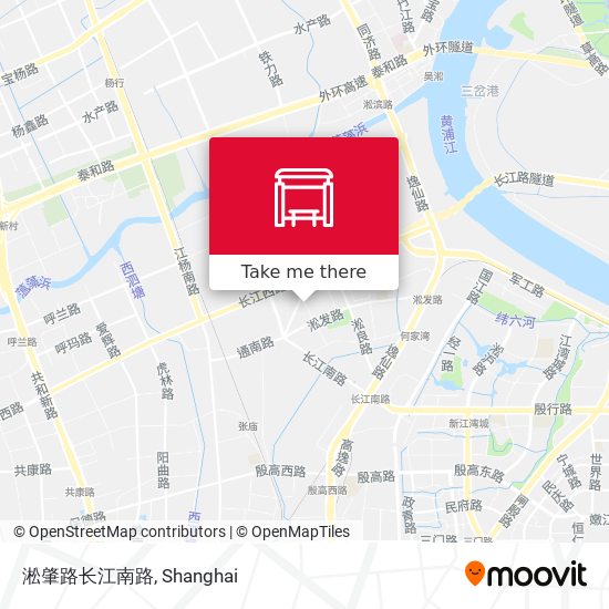淞肇路长江南路 map
