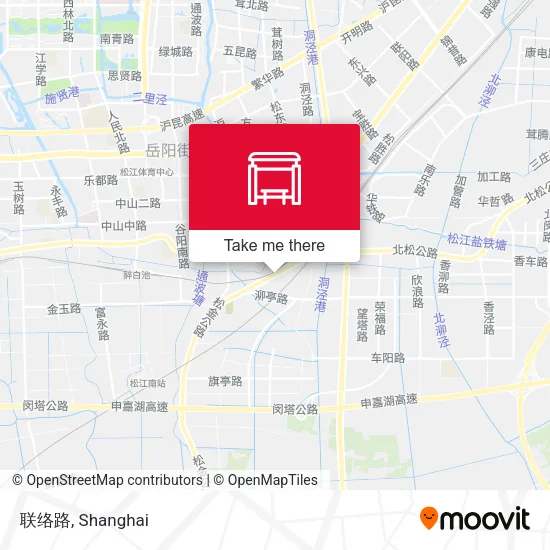 联络路 map