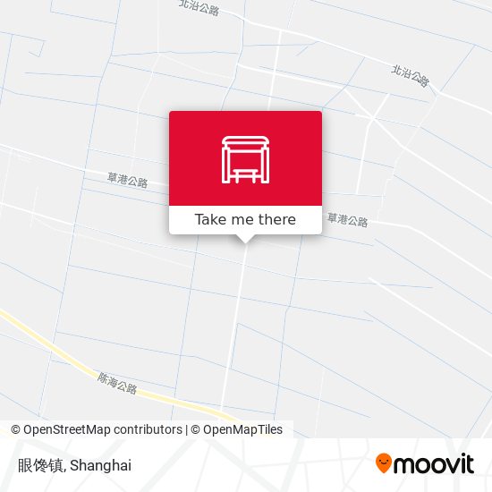 眼馋镇 map