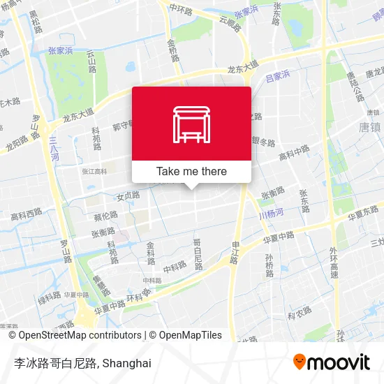 李冰路哥白尼路 map