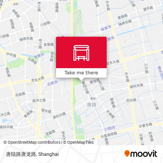 唐陆路唐龙路 map