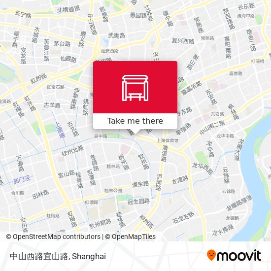中山西路宜山路 map