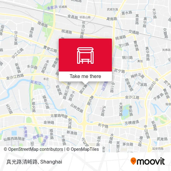 真光路清峪路 map