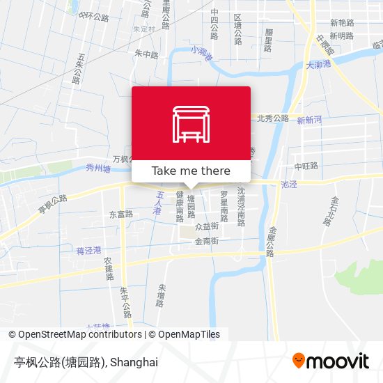 亭枫公路(塘园路) map
