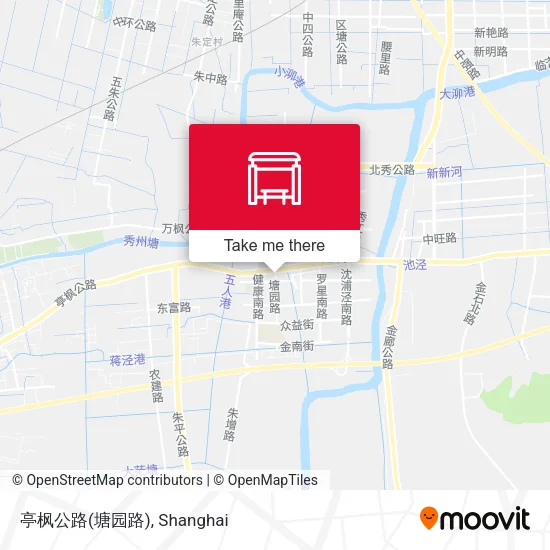 亭枫公路(塘园路) map