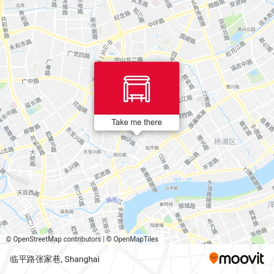 临平路张家巷 map