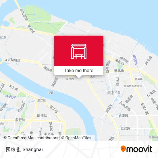 囤粮巷 map