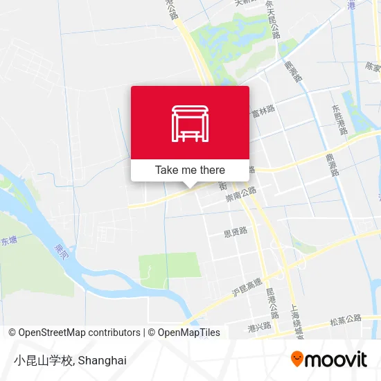 小昆山学校 map