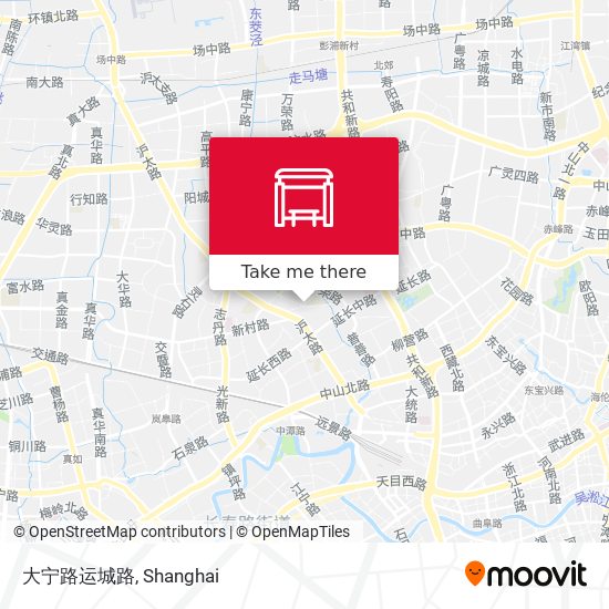 大宁路运城路 map