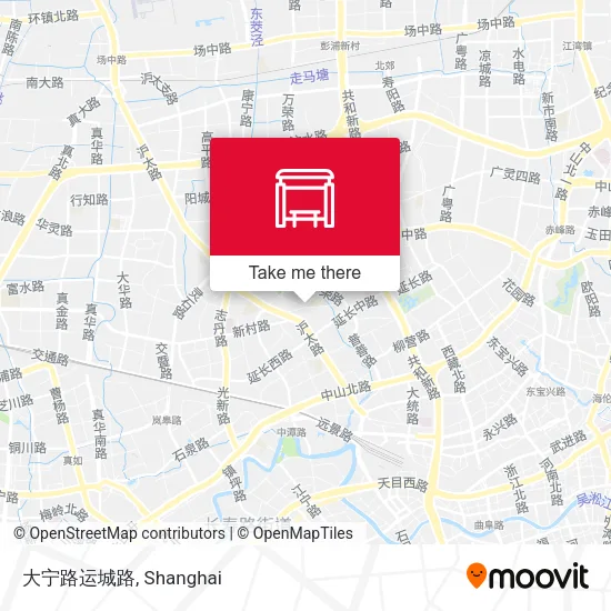 大宁路运城路 map