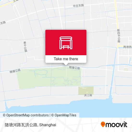 随塘河路瓦洪公路 map
