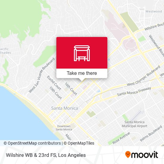 Mapa de Wilshire WB & 23rd FS