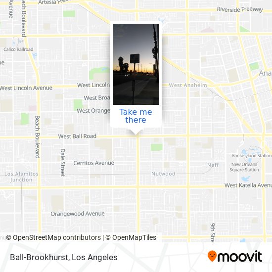 Mapa de Ball-Brookhurst