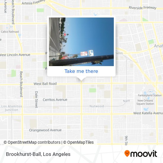 Mapa de Brookhurst-Ball