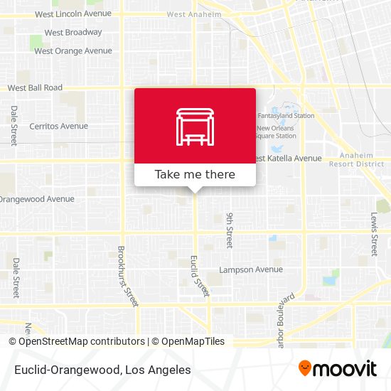 Mapa de Euclid-Orangewood