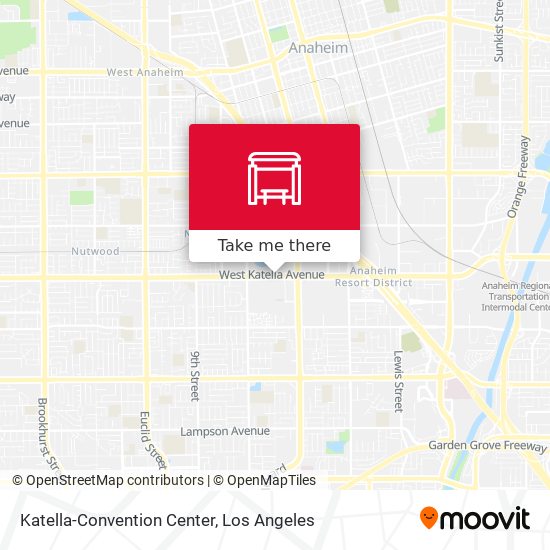 Katella-Convention Center map