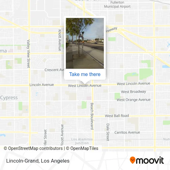 Lincoln-Grand map