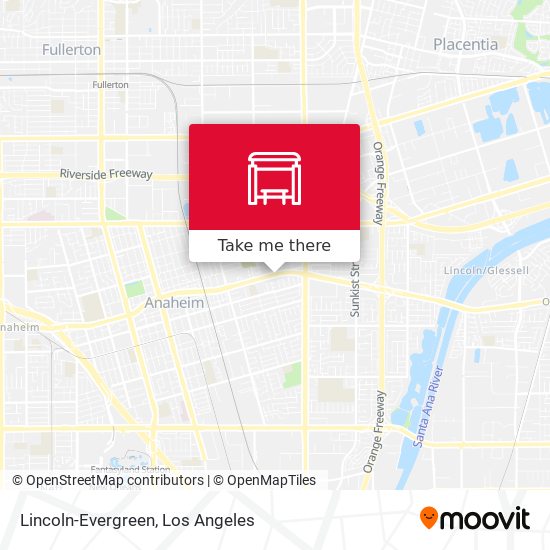 Lincoln-Evergreen map