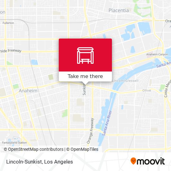 Mapa de Lincoln-Sunkist