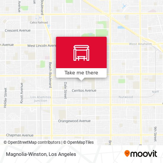 Mapa de Magnolia-Winston