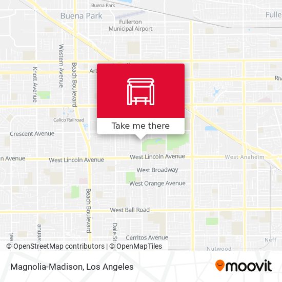 Mapa de Magnolia-Madison