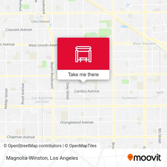 Mapa de Magnolia-Winston