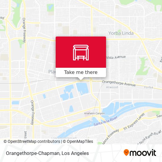 Mapa de Orangethorpe-Chapman