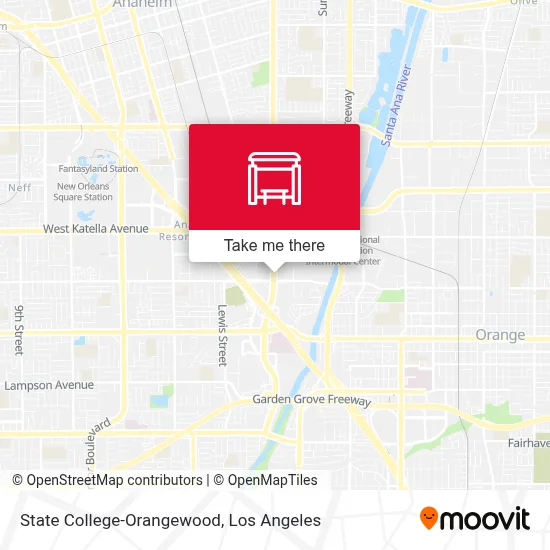 State College-Orangewood map