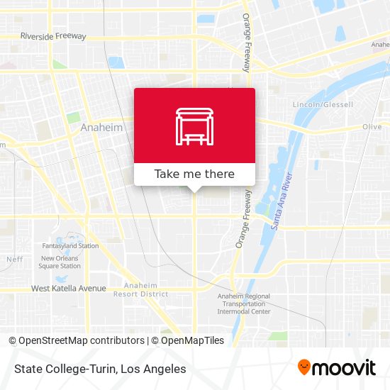 Mapa de State College-Turin