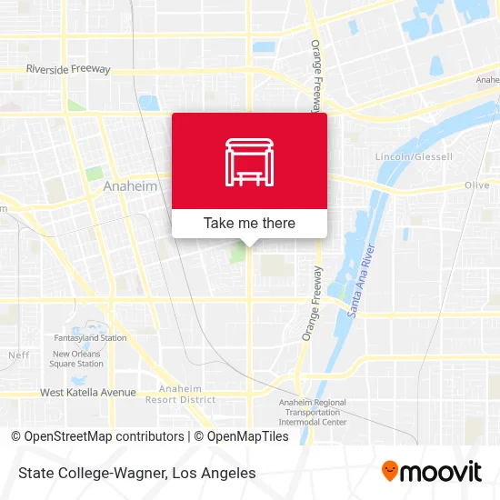 State College-Wagner map