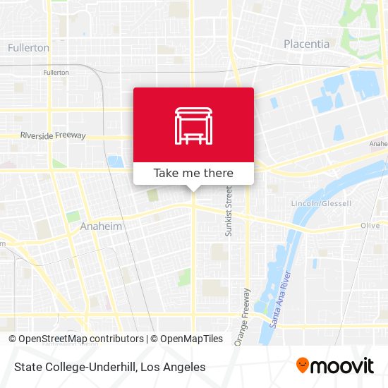 Mapa de State College-Underhill