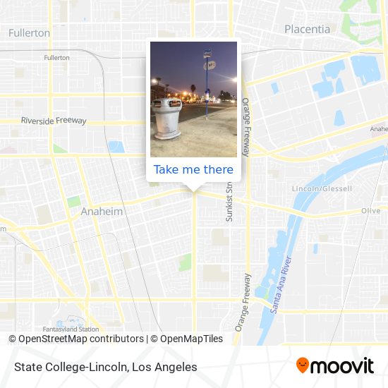 Mapa de State College-Lincoln