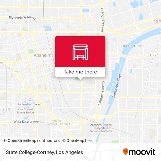 State College-Cortney map