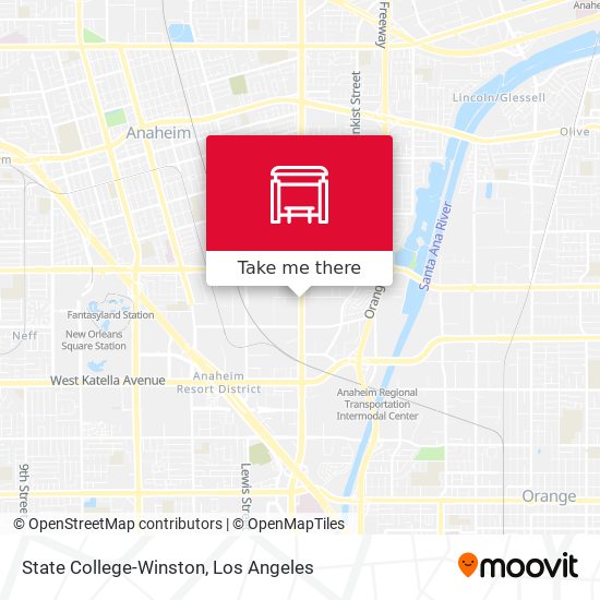State College-Winston map