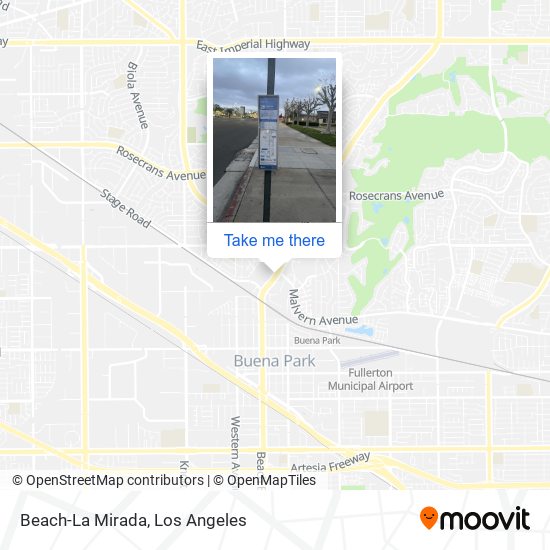 Mapa de Beach-La Mirada