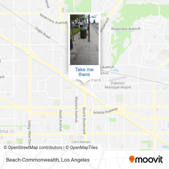 Beach-Commonwealth map