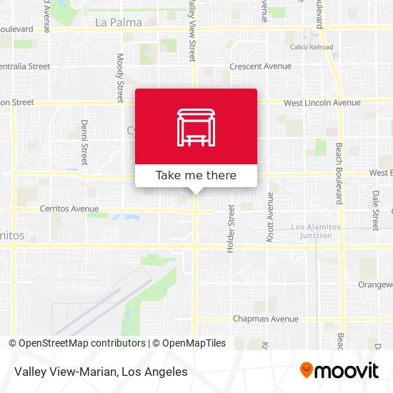 Mapa de Valley View-Marian