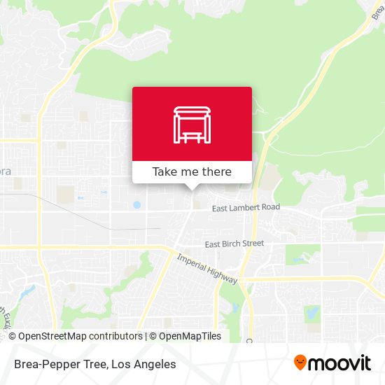 Mapa de Brea-Pepper Tree