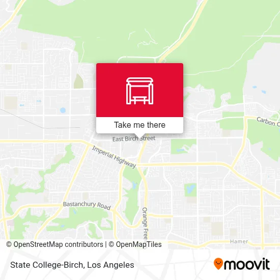 State College-Birch map