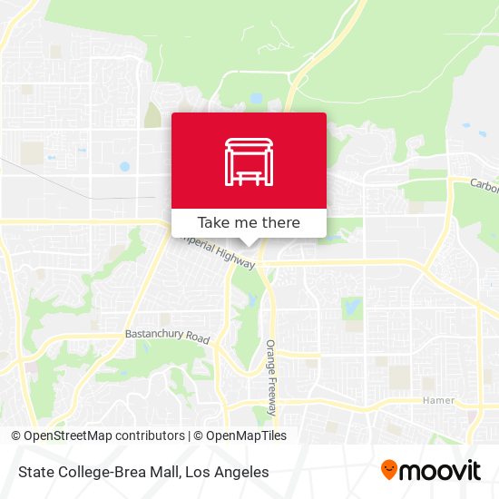 Mapa de State College-Brea Mall