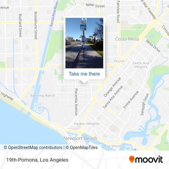 19th-Pomona map