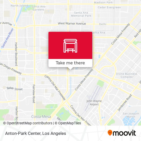 Mapa de Anton-Park Center