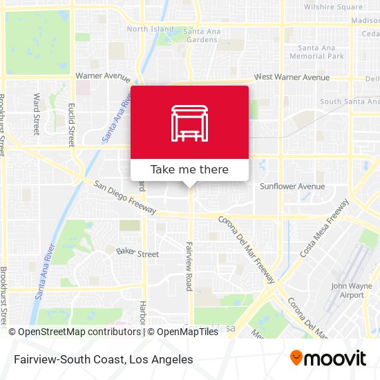 Mapa de Fairview-South Coast