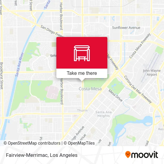 Fairview-Merrimac map